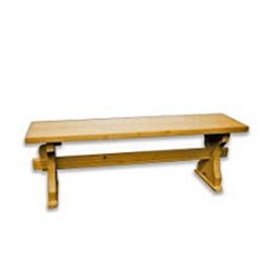 Banc Pieds monatères L120cm